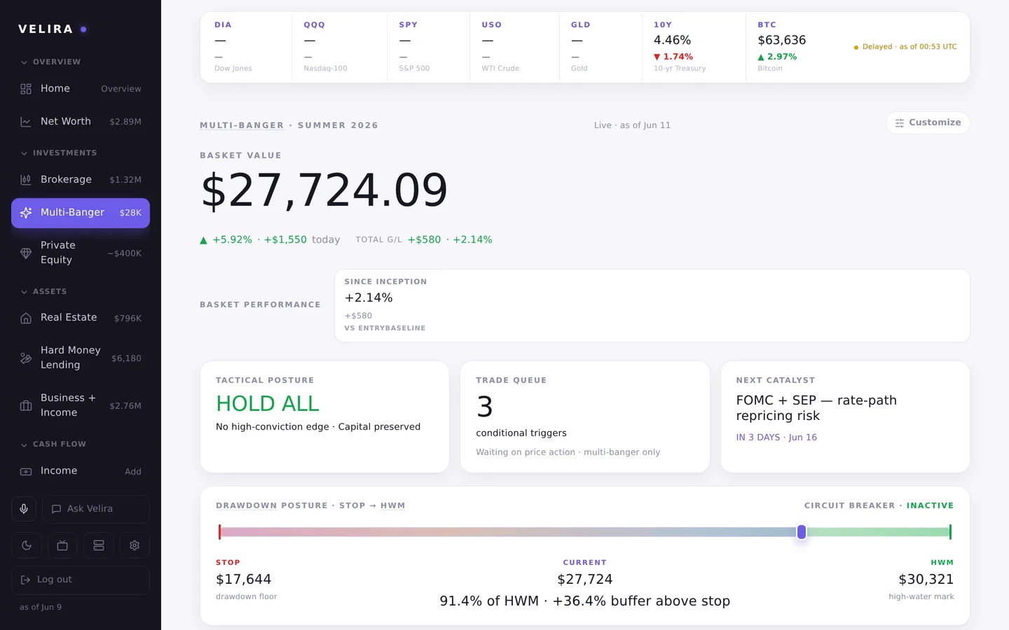 X-Factor — the opportunity engine in the Velira app